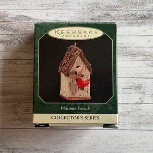 1998 Hallmark Welcome Friends Keepsake Christmas Tree Ornament